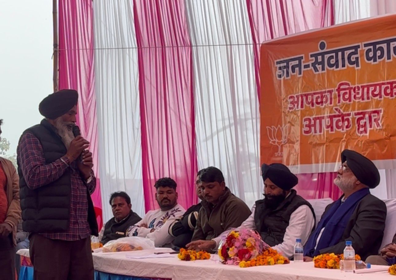 काशीपुर: ग्राम गड़ी इंद्रजीत में विधायक त्रिलोक सिंह चीमा ने सुनीं जनता की समस्याएं