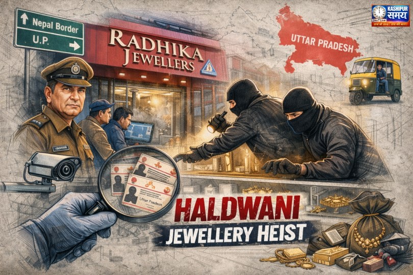 हल्द्वानी ज्वेलरी चोरी: सवा करोड़ की वारदात, यूपी तक फैली जांच – Big Jewellery Robbery in Haldwani: ₹1.25 Crore Loot, UP Police on Trail