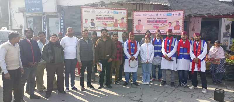 काशीपुर – लोक कलाकारों ने नुक्कड़ नाटकों से काशीपुर वासियों को किया स्वच्छता के प्रति जागरूक