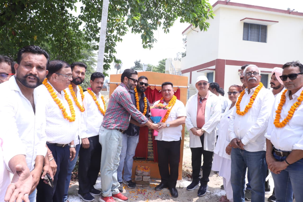 महापौर दीपक बाली ने एलडी भट्ट चिकित्सालय में 63 लाख की जल संचयन परियोजना का किया शिलान्यास