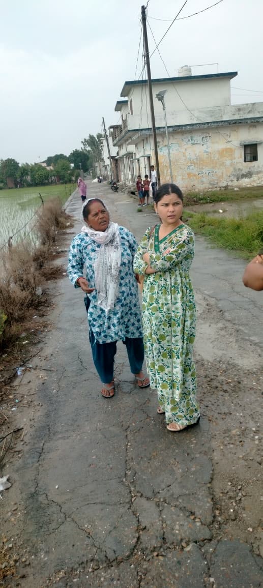 काशीपुर – ऑरेंज अलर्ट के बीच प्रशासन अलर्ट मोड में, पटवारी कल्पना कुरिया ने संवेदनशील क्षेत्रों का किया निरीक्षण